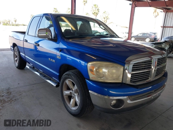 2008 Dodge 1500 SLT with VIN 1D7HA182X8J158742, listed as a IAAI auction lot 42002585 with 169,263 mi miles. Bid and sale history available at carsss.com. Image 1.