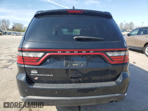 2018 Dodge Durango SXT with VIN 1C4RDJAGXJC176938, listed as a Copart auction lot 50998715 with 109,915 mi miles and Salvage Title. Bid and sale history available at DreamBid. Image 6.