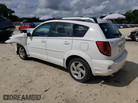 2005 Pontiac Vibe with VIN 5Y2SL63845Z433408, listed as a Copart auction lot 70809854 with 0 mi miles and Salvage Title. Bid and sale history available at carsss.com. Image 2.