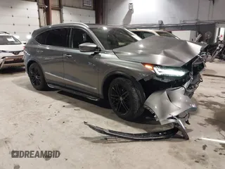 2023 Acura MDX w/Advance Package with VIN 5J8YE1H86PL024110, listed as a IAAI auction lot 41425831 with 20,205 mi miles. Bid and sale history available at carsss.com. Image 1.