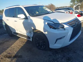 2021 Lexus GX with VIN JTJAM7BX3M5304666, listed as a IAAI auction lot 41236665 with 18,651 mi miles. Bid and sale history available at carsss.com. Image 1.