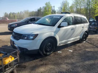 2015 Dodge Journey Crossroad z VIN 3C4PDCGG4FT673229, wystawiony jako Copart lot #56640825 z przebiegiem 117 637 mil mil oraz Szkoda całkowita • Salvage title. Historia ofert i sprzedaży dostępna na DreamBid. Obrazek 1.