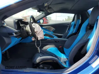 2020 Chevrolet Corvette 3LT with VIN 1G1Y83D41L5109190, listed as a Copart auction lot 60976365 with 28,119 mi miles and Salvage title. Bid and sale history available at DreamBid. Image 7.