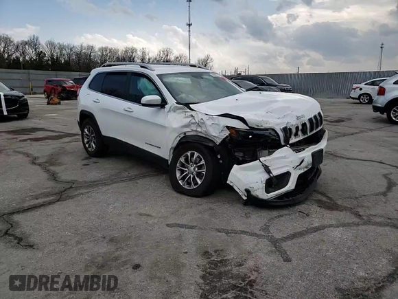 2021 Jeep Cherokee Latitude Plus z VIN 1C4PJMLB7MD133367, wystawiony jako Copart lot #49389785 z przebiegiem 156 663 mil mil oraz Szkoda całkowita • Salvage title. Historia ofert i sprzedaży dostępna na DreamBid. Obrazek 12.