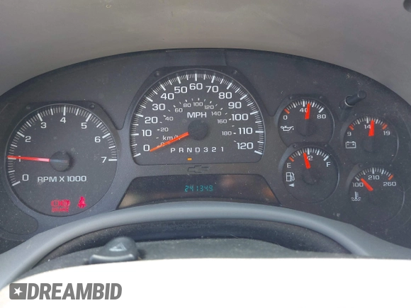 2006 Chevrolet TrailBlazer LS with VIN 1GNDS13S762123961, listed as a IAAI auction lot 42122088 with 241,349 mi miles and . Bid and sale history available at DreamBid. Image 7.