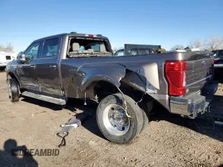 2022 Ford Super Duty F-450 DRW XL with VIN 1FT8W4DT2NEE85622, listed as a Copart auction lot 78214674 with 33,727 mi miles and Salvage Title. Bid and sale history available at carsss.com. Image 2.