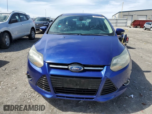 2012 Ford Focus Titanium with VIN 1FAHP3N23CL262467, listed as a Copart auction lot 50095155 with 97,785 mi miles and Salvage Title. Bid and sale history available at carsss.com. Image 5.