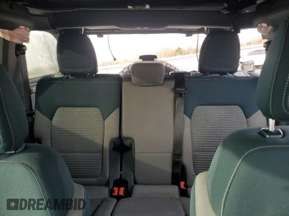 2021 Ford Bronco z VIN 1FMEE5BP2MLA72638, wystawiony jako Copart lot #47970155 z przebiegiem 58 250 mil mil oraz Szkoda całkowita • Salvage title. Historia ofert i sprzedaży dostępna na DreamBid. Obrazek 10.