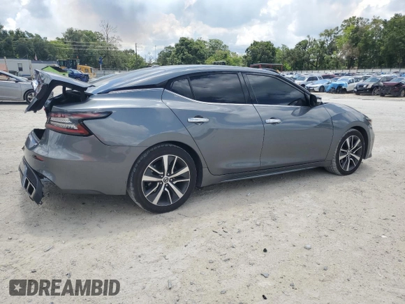 2020 Nissan Maxima SV with VIN 1N4AA6CV2LC364053, listed as a Copart auction lot 61956855 with 110,396 mi miles and Salvage title. Bid and sale history available at DreamBid. Image 3.