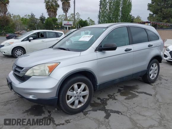 2011 Honda CR-V SE with VIN 5J6RE4H45BL090202, listed as a IAAI auction lot 42121560 with 156,614 mi miles. Bid and sale history available at carsss.com. Image 2.