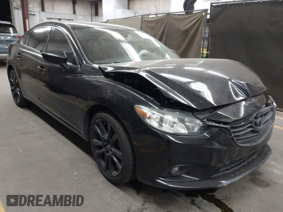 2014 Mazda Mazda6 i Touring with VIN JM1GJ1T67E1125290, listed as a IAAI auction lot 42041112 with 114,875 mi miles. Bid and sale history available at carsss.com. Image 1.