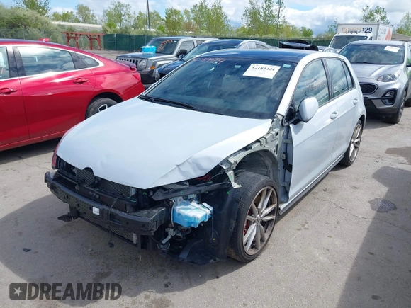 2019 Volkswagen GTI S z VIN 3VW5T7AU8KM038287, wystawiony jako IAAI lot #42189424 z przebiegiem 62 098 mil mil oraz . Historia ofert i sprzedaży dostępna na DreamBid. Obrazek 2.