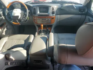 2006 Lexus LX 470 z VIN JTJHT00W864007291, wystawiony jako Copart lot #57331555 z przebiegiem 142 194 mil mil oraz Szkody całkowita. Historia ofert i sprzedaży dostępna na DreamBid. Obrazek 8.