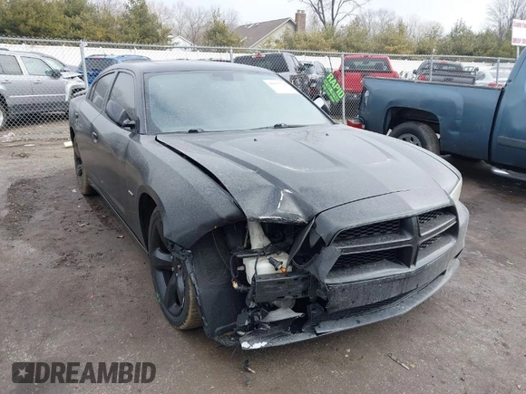 2013 Dodge Charger RT with VIN 2C3CDXCT8DH676914, listed as a IAAI auction lot 41653738 with 159,654 mi miles. Bid and sale history available at carsss.com. Image 1.