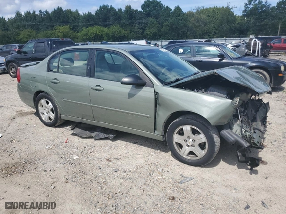 2005 Chevrolet Malibu LT with VIN 1G1ZU54875F107827, listed as a Copart auction lot 70148884 with 81,416 mi miles and Salvage Title. Bid and sale history available at carsss.com. Image 4.