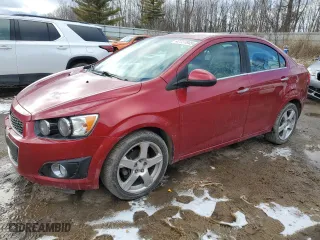 2014 Chevrolet Sonic LTZ with VIN 1G1JE5SB2E4212294, listed as a Copart auction lot 47727845 with 115,859 mi miles and Clean Title. Bid and sale history available at carsss.com. Image 1.