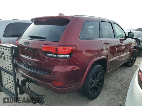 2022 Jeep Grand Cherokee WK Laredo X with VIN 1C4RJEAG1NC155174, listed as a Copart auction lot 77021484 with 22,762 mi miles and Non Repairable. Bid and sale history available at carsss.com. Image 3.