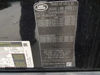 2021 Land Rover Defender X-Dynamic SE with VIN SALE27RUXM2036859, listed as a IAAI auction lot 42096240 with 79,959 mi miles and . Bid and sale history available at DreamBid. Image 9.