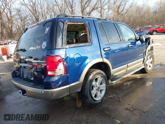 2004 Ford Explorer Eddie Bauer с VIN 1FMZU74W64ZB04105, выставлен на аукционе IAAI как лот 41390406 с пробегом 145 419 миль миль и . История ставок и продаж доступна на DreamBid. Изображение 4.