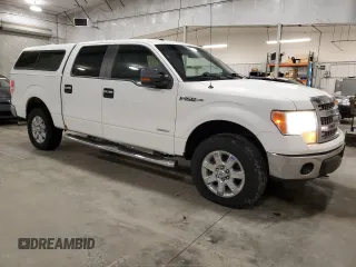 2014 Ford F-150 XL with VIN 1FTFW1ETXEKD39135, listed as a Copart auction lot 55070865 with 269,374 mi miles and Clean Title. Bid and sale history available at carsss.com. Image 4.