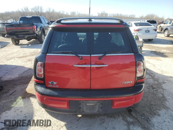 2011 MINI Clubman with VIN WMWZF3C5XBTY00222, listed as a Copart auction lot 49481465 with 110,731 mi miles and Salvage Title. Bid and sale history available at DreamBid. Image 6.