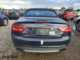 2012 Audi S5 Premium Plus with VIN WAUCGAFH0CN005201, listed as a Copart auction lot 76103784 with 134,768 mi miles and Salvage Title. Bid and sale history available at carsss.com. Image 6.