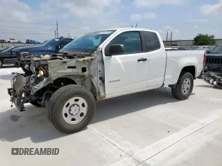 2020 Chevrolet Colorado 2WD Work Truck z VIN 1GCHSBEA4L1191866, wystawiony jako Copart lot #58234155 z przebiegiem 77 408 mil mil oraz Szkoda całkowita • Salvage title. Historia ofert i sprzedaży dostępna na DreamBid. Obrazek 1.