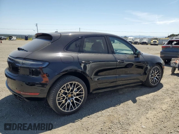2020 Porsche Macan S with VIN WP1AB2A54LLB34533, listed as a Copart auction lot 60100925 with 52,948 mi miles and Salvage title. Bid and sale history available at DreamBid. Image 3.