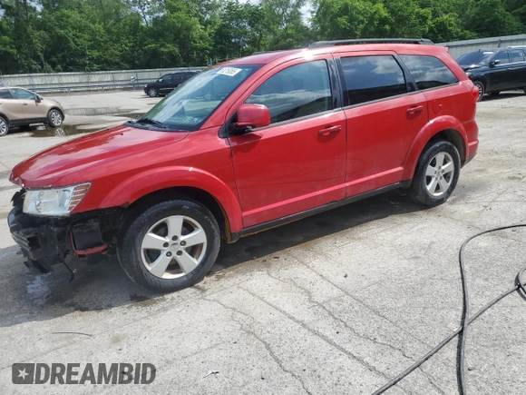 2012 Dodge Journey SXT with VIN 3C4PDDBG4CT289718, listed as a Copart auction lot 61219365 with 159,254 mi miles and Salvage title. Bid and sale history available at DreamBid. Image 1.