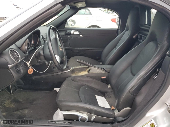 2007 Porsche Boxster S with VIN WP0CB29857U730730, listed as a Copart auction lot 74175794 with 0 mi miles and Salvage Title. Bid and sale history available at carsss.com. Image 7.