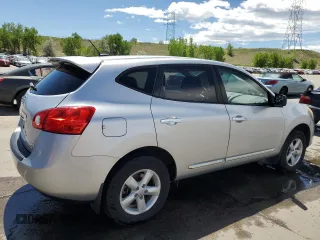 2012 Nissan Rogue S with VIN JN8AS5MV4CW350934, listed as a Copart auction lot 57326615 with 128,141 mi miles and Salvage title. Bid and sale history available at DreamBid. Image 3.