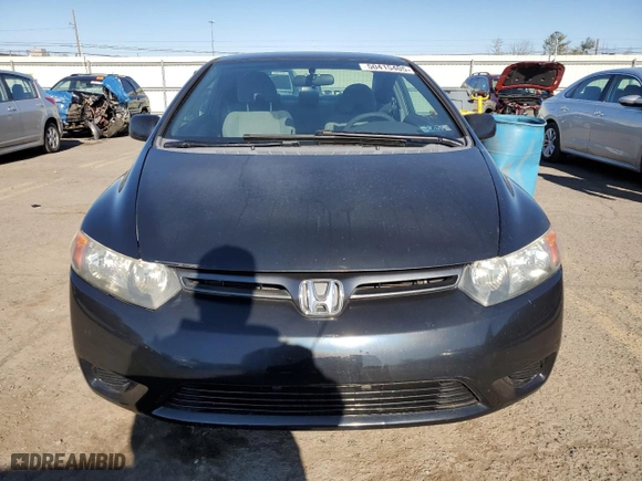 2007 Honda Civic Cpe LX with VIN 2HGFG12697H548311, listed as a Copart auction lot 50415405 with 152,080 mi miles and Salvage Title. Bid and sale history available at carsss.com. Image 5.