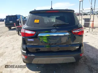 2018 Ford EcoSport Titanium z VIN MAJ3P1VEXJC197154, wystawiony jako IAAI lot #42252881 z przebiegiem 99 808 mil mil oraz . Historia ofert i sprzedaży dostępna na DreamBid. Obrazek 17.