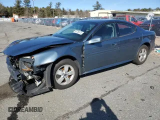 2006 Pontiac Grand Prix with VIN 2G2WP552861241545, listed as a Copart auction lot 48735615 with 0 mi miles and Salvage Title. Bid and sale history available at carsss.com. Image 1.