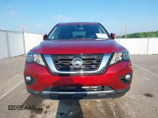 2017 Nissan Pathfinder Platinum with VIN 5N1DR2MM8HC604899, listed as a IAAI auction lot 42201810 with 48,215 mi miles and . Bid and sale history available at DreamBid. Image 6.