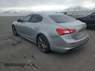 2018 Maserati Ghibli S Q4 GranLusso with VIN ZAM57YTLXJ1278210, listed as a Copart auction lot 88281195 with 41,816 mi miles and Salvage Title. Bid and sale history available at carsss.com. Image 2.