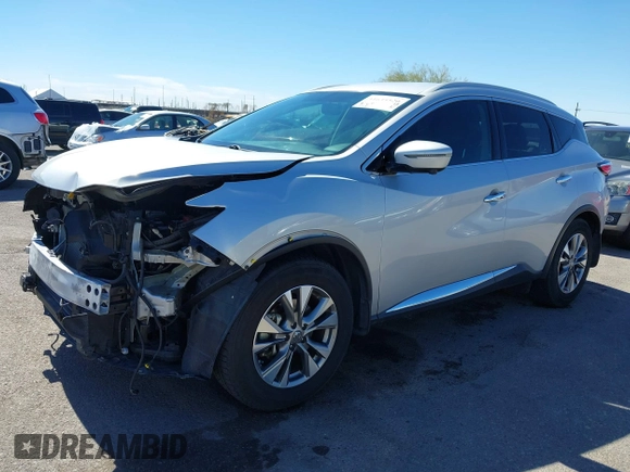 2018 Nissan Murano S z VIN 5N1AZ2MG7JN197584, wystawiony jako IAAI lot #41635520 z przebiegiem 56 931 mil mil oraz . Historia ofert i sprzedaży dostępna na DreamBid. Obrazek 18.