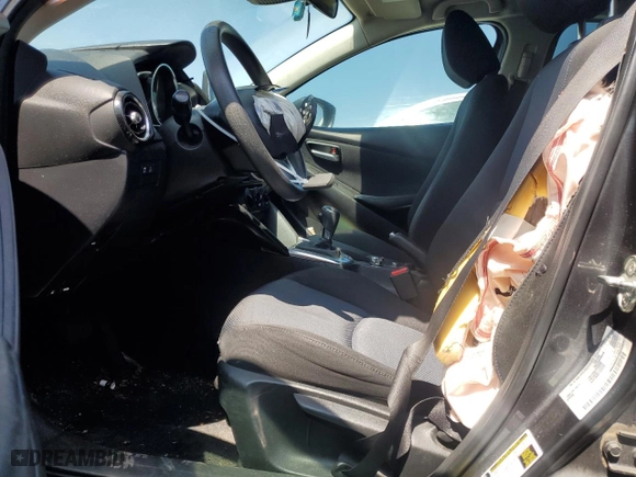 2017 Toyota Yaris iA with VIN 3MYDLBYV7HY182660, listed as a Copart auction lot 49681355 with 0 mi miles and Salvage Title. Bid and sale history available at carsss.com. Image 7.