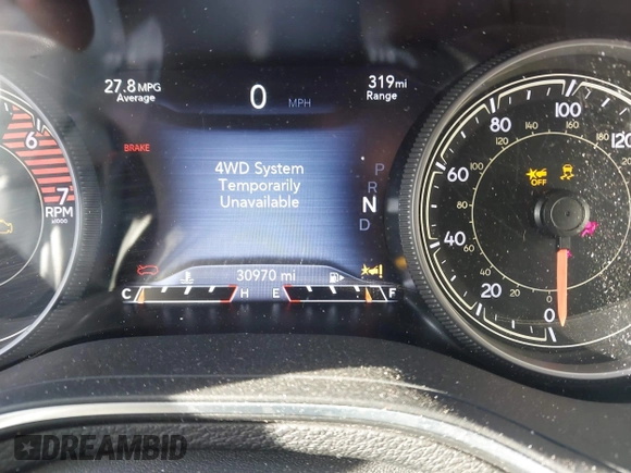 2022 Jeep Cherokee Limited with VIN 1C4PJMDN1ND524332, listed as a IAAI auction lot 41261859 with 30,970 mi miles and . Bid and sale history available at DreamBid. Image 7.