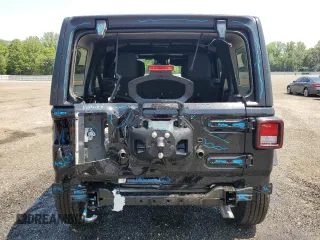 2025 Jeep Wrangler Sport S with VIN 1C4PJXDN1SW598688, listed as a Copart auction lot 61164725 with 281 mi miles and Clean title. Bid and sale history available at DreamBid. Image 6.
