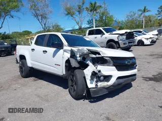 2019 Chevrolet Colorado 2WD LT with VIN 1GCGSCEN5K1266707, listed as a IAAI auction lot 41842756 with 46,877 mi miles. Bid and sale history available at carsss.com. Image 1.