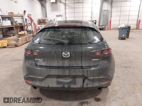 2021 Mazda Mazda3 Hatchback Preferred with VIN JM1BPBLL2M1402821, listed as a IAAI auction lot 41068897 with 75,271 mi miles. Bid and sale history available at carsss.com. Image 16.