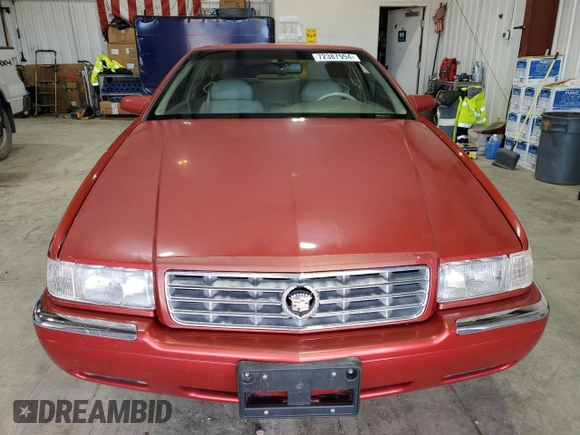 1996 Cadillac Eldorado z VIN 1G6EL12Y3TU620055, wystawiony jako Copart lot #72387994 z przebiegiem 128 641 mil mil oraz Czysty tytuł • Clean title. Historia ofert i sprzedaży dostępna na DreamBid. Obrazek 5.