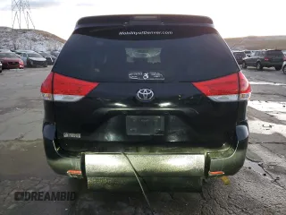 2014 Toyota Sienna L with VIN 5TDZK3DC1ES486586, listed as a Copart auction lot 84680574 with 122,332 mi miles and Salvage Title. Bid and sale history available at carsss.com. Image 6.