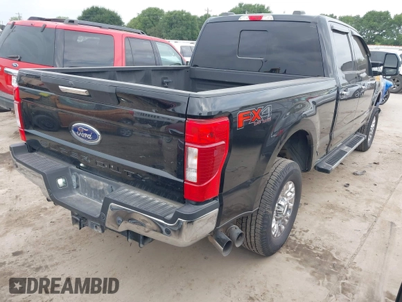 2020 Ford F-250 XL with VIN 1FT7W2BT5LEE67616, listed as a IAAI auction lot 42423846 with 178,383 mi miles and . Bid and sale history available at DreamBid. Image 4.