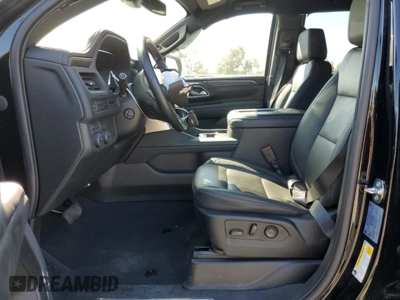 2023 Chevrolet Tahoe LT with VIN 1GNSKNKD5PR262044, listed as a Copart auction lot 63127975 with 34,333 mi miles and Salvage title. Bid and sale history available at DreamBid. Image 7.