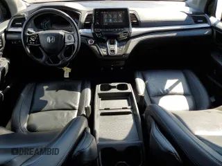 2021 Honda Odyssey Touring with VIN 5FNRL6H89MB008147, listed as a Copart auction lot 49830205 with 58,632 mi miles and Clean Title. Bid and sale history available at carsss.com. Image 8.