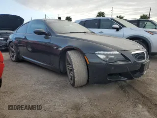 2008 BMW 6 Series M6 with VIN WBSEH93578CY24879, listed as a Copart auction lot 74705714 with 0 mi miles and Salvage Title. Bid and sale history available at carsss.com. Image 4.