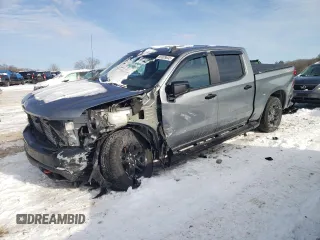 2020 Chevrolet Silverado 1500 LT Trail Boss with VIN 3GCPYFED7LG364843, listed as a Copart auction lot 89309635 with 81,827 mi miles and Salvage Title. Bid and sale history available at carsss.com. Image 1.