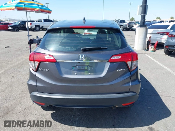 2022 Honda HR-V LX with VIN 3CZRU6H36NM744939, listed as a IAAI auction lot 41812423 with 19,910 mi miles. Bid and sale history available at carsss.com. Image 16.